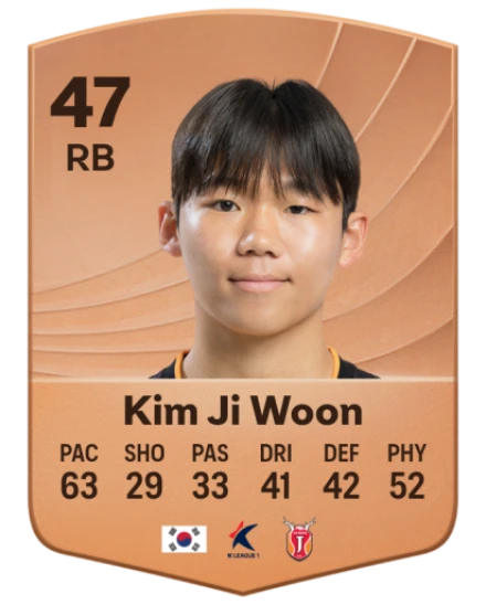 Ji Woon Kim card