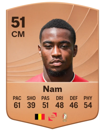 James Nam card