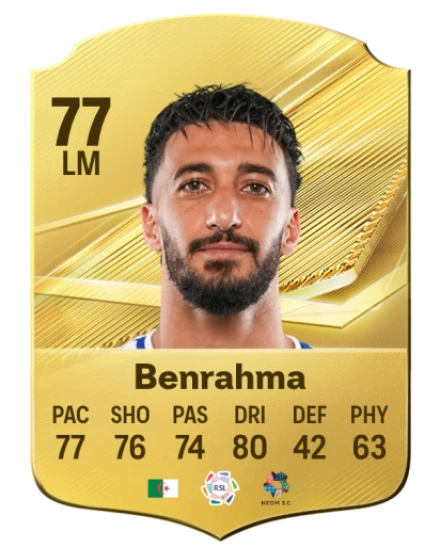 Player card