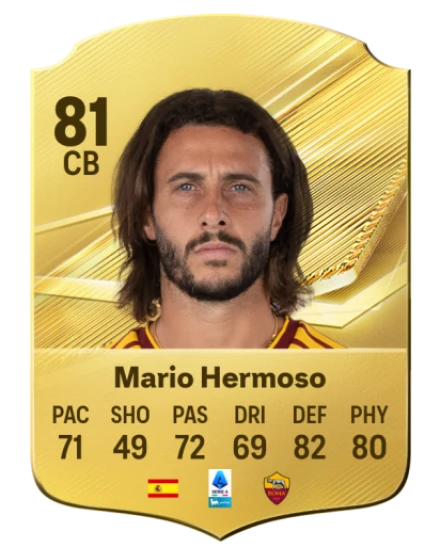Player card