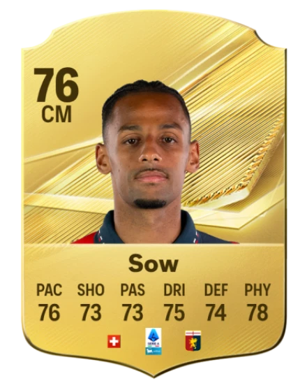 Player card