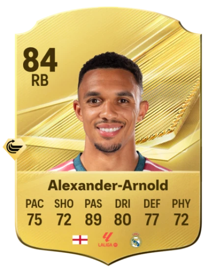 Trent Alexander-Arnold EA SPORTS FC™ 27 選手レート