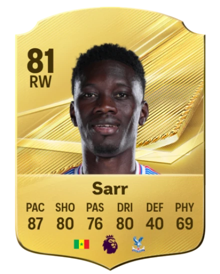 Player card