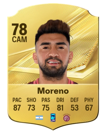 Player card