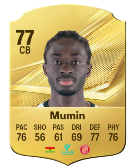 Player card