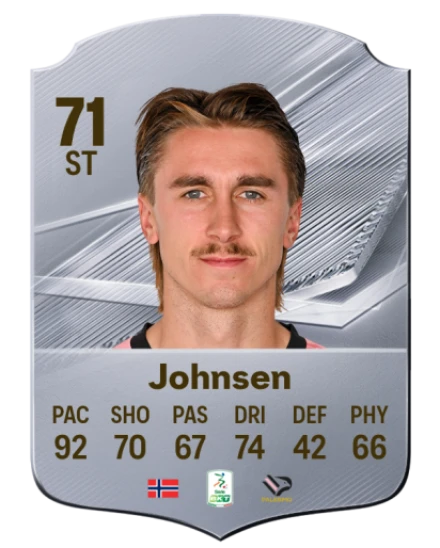 Player card