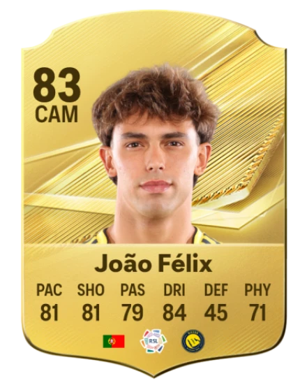 João Félix EA SPORTS FC™ 27 Player Ratings