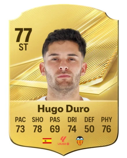 Player card