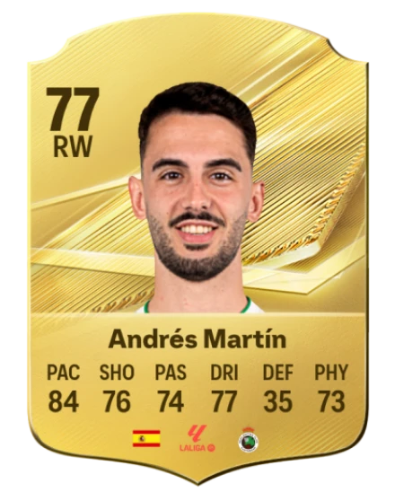 Player card