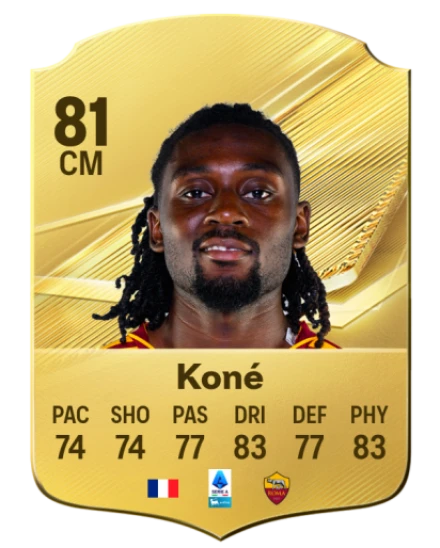Player card