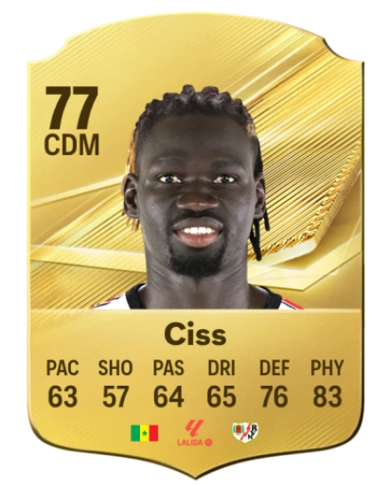 Player card