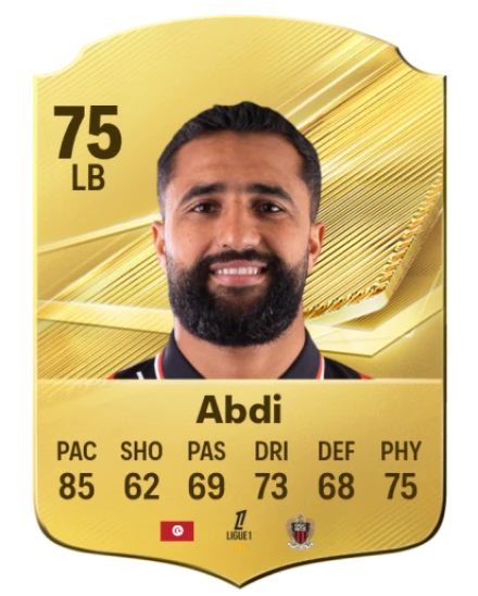 Player card