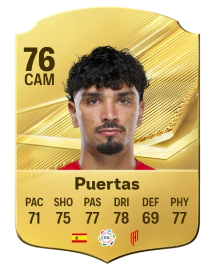 Player card