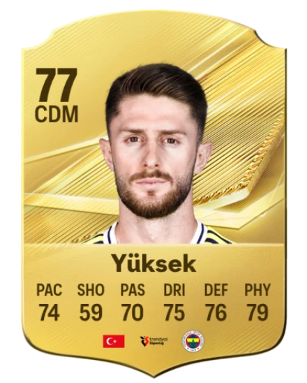 Player card