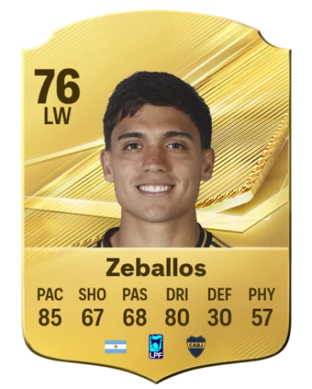 Player card