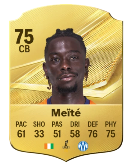 Player card