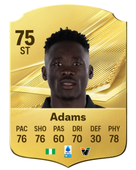 Player card