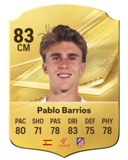 Player card