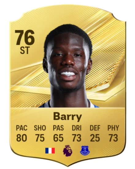 Player card