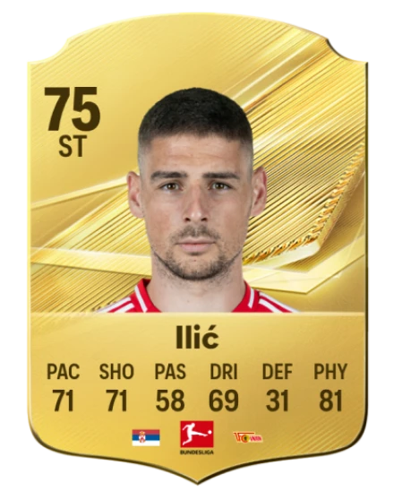 Player card