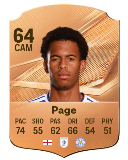 【ルイページ】 Louis Page EA SPORTS FC™ 27 Player Ratings